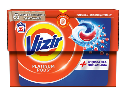 Капсули для прання Vizir Platinum PODS 25 шт (8001090735942)