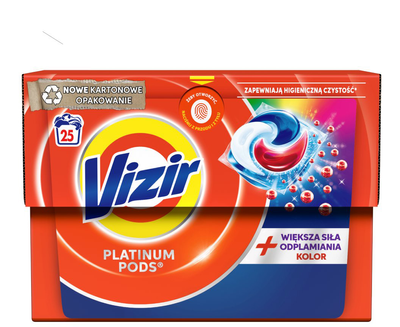 Капсули для прання Vizir Color 25 шт (8001090736093)