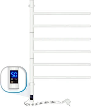 Полотенцесушитель электрический NAVIN Arabesque 480х800 Sensor с таймером белый 12-123033-4880