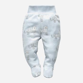 Дитячі штани Pinokio Wild Animals Sleep Pants 62 см Сині (5901033251344)