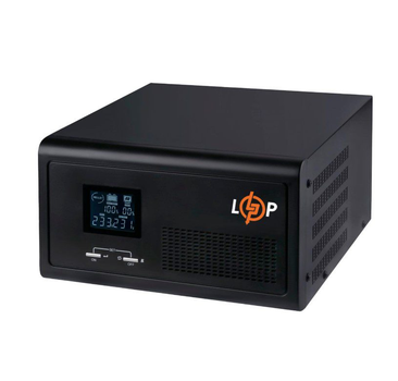 UPS с правильной синусоидой LogicPower LPEBPSW-430VA+ 300Вт, LCD, 12V под внешний АКБ, заряд 15A
