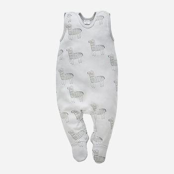 Дитячий ромпер Pinocchio Wild Animals Sleepsuit 50 см Сірий (5901033251498)