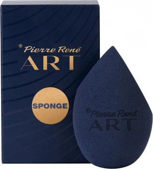 Спонж для макияжа скошенный Pierre Rene Beauty Sponge Art синий (3700467849989)