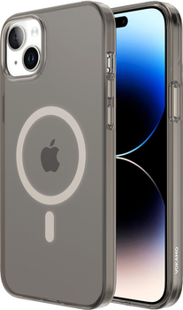 Панель Vokamo Glacier MagSafe для Apple iPhone 15 Black/Matte (NVK010796)