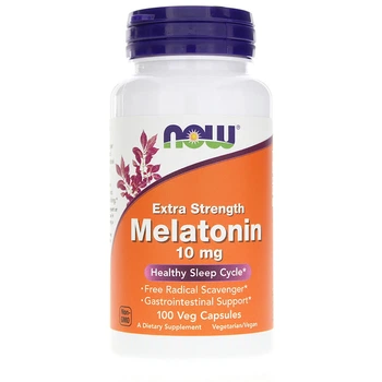Амінокислоти Now Foods Мелатонін Extra Strength Melatonin 10 мг 100 капсул