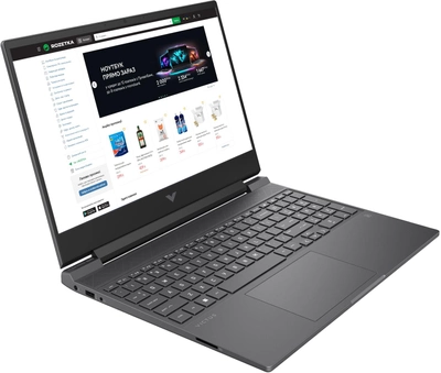 Ноутбук HP Victus Gaming Laptop 15-fa0020ua (8F2S4EA) Mica Silver / Intel® Core™ i5-12450H / RAM 16 ГБ / SSD 512 ГБ / nVidia GeForce RTX 3050, 4 ГБ / Подсветка клавиатуры