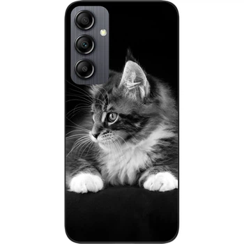 Силіконовий чохол SMTT для Samsung Galaxy A14 з картинкою Кошеня