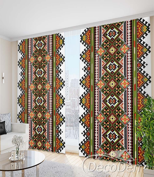 Фото Штори PHOTODECOR "Український орнамент 5"