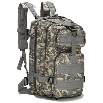 Армейский военный тактический штурмовой рюкзак HardTime 20 литров городской камуфляж
