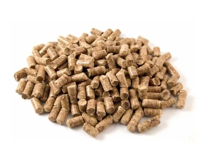 Топливные пеллеты (гранулы) из зерновых отрубей (кукуруза, пшеница, овес) 15 кг