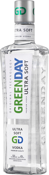 Горілка Green Day Ultra Soft 0.5 л 40% (4820024229937)