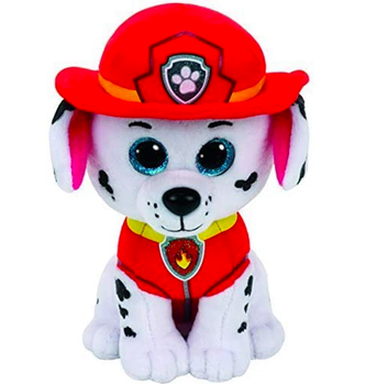Мягкая игрушка Маршал 15 см белый из мультфильма Щенячий патруль Paw Patrol