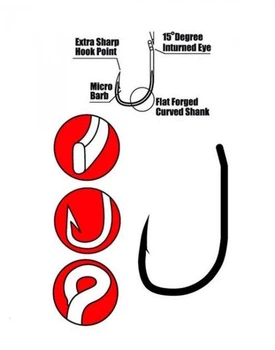 Крючок GAMAKATSU G-CARP SPECIALIST RX №04 10шт,25848