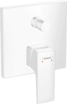 Зовнішня частина змішувача для ванни HANSGROHE Metropol 32545700 білий матовий 2 споживача