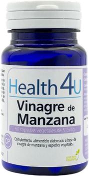 Naturalny suplement H4u Vinagre De Manzana Vegetales De 515 mg 60 kapsułek (8436556086328)