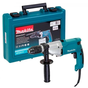 Дрель ударная Makita HP2051H + кейс