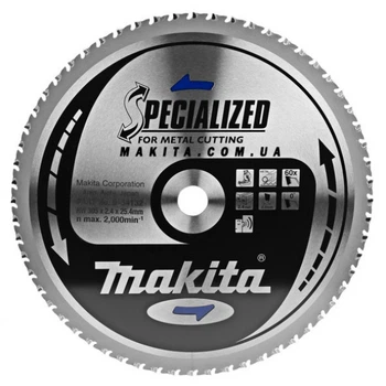 Пильный диск по стали Makita SPECIALIZED 305x25,4 мм 60 зубьев (B-34132)