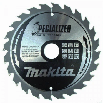 Пильный диск Makita SPECIALIZED 190х30 мм 24 зуба (B-19015)