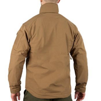 Куртка демісезонна софтшелл Sturm Mil-Tec SOFTSHELL JACKET SCU Coyote XL (10864019)