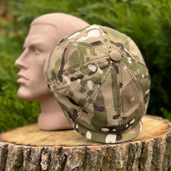 Військова кепка все камуфляжна кепка восьмиклінка хуліганка мультикам літня 59