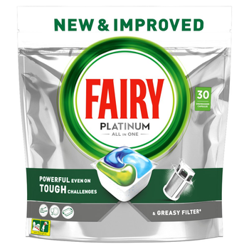 Kapsułki do zmywarki Fairy Platinum Regular 30 szt (8006540727379)