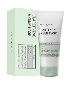 Очищающая маска с глиной и спирулиной Logically Skin Clarifying Green Mask 100 г