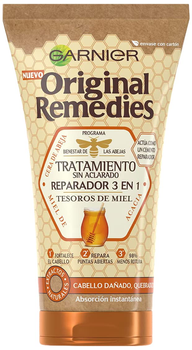 Odżywka do włosów Garnier Original Remedies Tesoros De Miel Leave In Conditioner 150 ml (3600542399685)