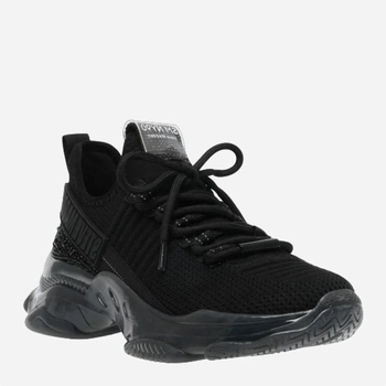 Sneakersy damskie z siatki na wysokiej platformie wsuwane Steve Madden Maxilla-R Sneaker SM11001603-J-B 41 26.2 cm Czarne (8720236795779)