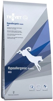 Karma sucha dla psów z alergią Trovet Hypoallergenic Rabbit RRD z królikiem 3 kg (8716811000802)