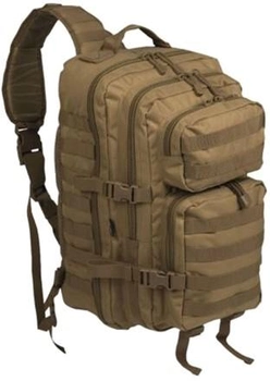 Рюкзак однолямковий Sturm Mil-Tec One Strap Assault Pack LG [120] Coyote (14059205) (2000980264612)