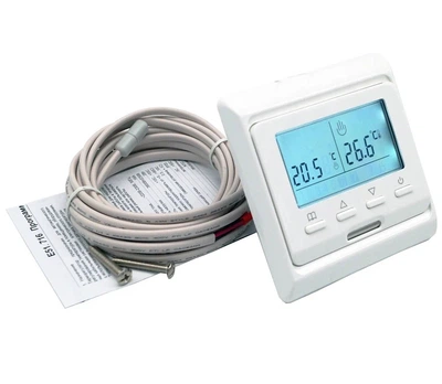 Алюминиевый нагревательный мат In-Therm 1м2 + программируемый терморегулятор