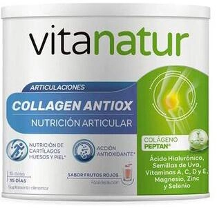 Suplement diety Diafarm Vitanatur Collagen Antiox Plus 180 g (8424657742199)