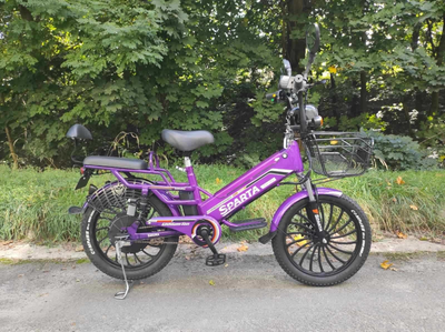 Електровелосипед SPARTA SAKURA фіолетовий (350W 48V-12Ah)