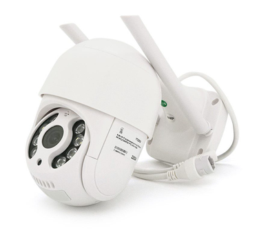 Wi-Fi відеокамера поворотна вулична PiPo PPIPC27D8MP20 8Мп RJ45 PTZ 2.8mm ICSee