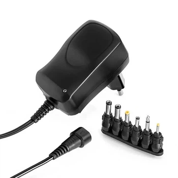 Блок питания универсальный 600mAh выход DC 3В 4.5В 5В 6В 7.5В 9В 12В + набор штекеров MW-500i MastAK