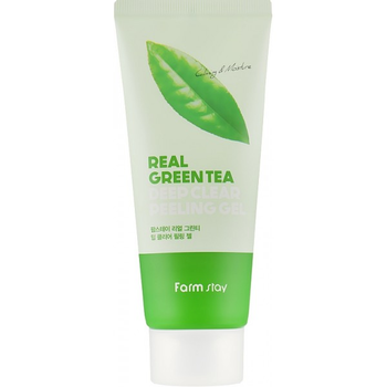 Пилинг-гель с экстактом зеленого чая FarmStay Green Tea Real Deep Clear Peeling Gel 100 мл