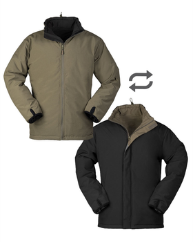 Куртка утеплююча двостороння Сold Weather Jacket Reversible Sturm Mil-Tec RANGER GREEN/BLACK S (10331502)