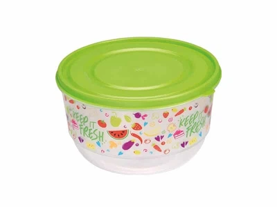 Емкость Uscan Plastic TRENDY круглая2.6л с рисунком (UCS-41103)