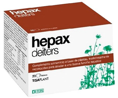 Suplement diety Deiters Hepax 20 Infusiones (8430022003017)