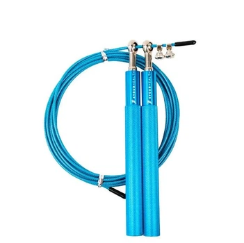 Скакалка швидкісна 4yourhealth Jump Rope Premium 3м металева на підшипниках 0200 Блакитна