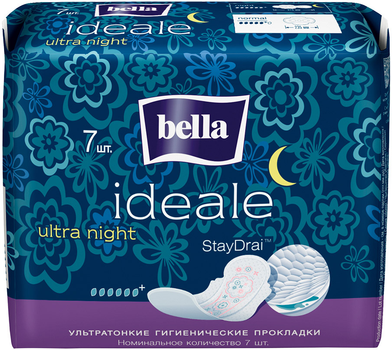 Гігієнічні прокладки Bella Ideale Ultra Night 7 шт. (5900516304843)