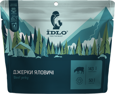Джерки говяжьи Їdlo Omnom 50 г (0.05 кг) (4820219970514)