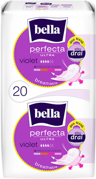 Гігієнічні прокладки Bella Perfecta Ultra Violet Deo Fresh 20 шт (5900516306045)