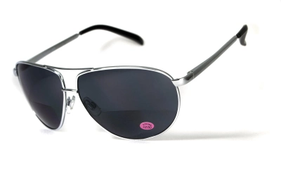 Біфокальні захистні окуляри Global Vision AVIATOR Bifocal gray (1АВИБИФ-Д2.0)