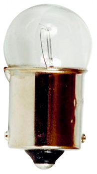 Автомобільні лампи Bottari Sfera 5 BA 15S 12 В 21 Вт 2 шт Помаранчеві (B30192)