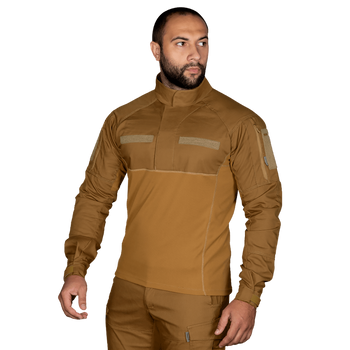 Рубашка боевая тактическая полевая износостойкая рубашка для силовых структур 7208(XXXL) койот (SK-N7208(XXXL)S)