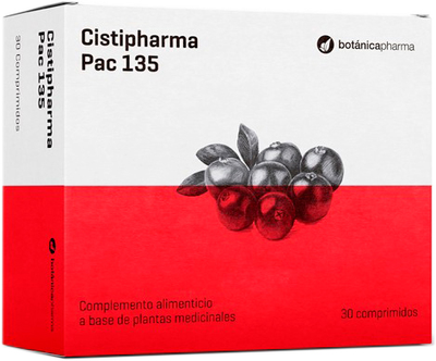 Дієтична добавка Botanica Nutrients Cistipharma 30 таблеток (8435045202485)