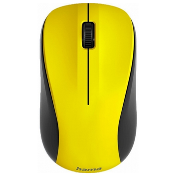 Мышка Hama MW-300 WL, yellow (00173023)