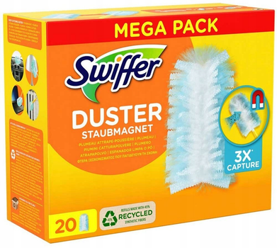 Купити 【ЗМІННІ НАСАДКИ ДЛЯ ЩІТКИ ДЛЯ ПРИБИРАННЯ ПИЛУ SWIFFER DUSTER RICAMBI  X 12 PIUMINI 12 ШТ.】з Італії — Магазин Acqua&Sapone