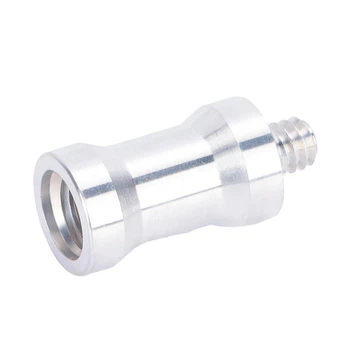 Втулка переходник с резьбы 1/4″ Male на 3/8″ Female Alitek RST-65 Silver (46089)